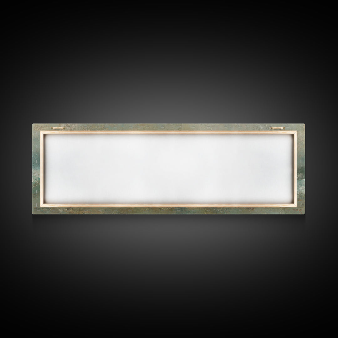 Holy Wonder, Framed Canvas Print, Panoramic Frame, Christian Wall Art, Jesus Painting, Christian Art Print, Christian Christmas Art