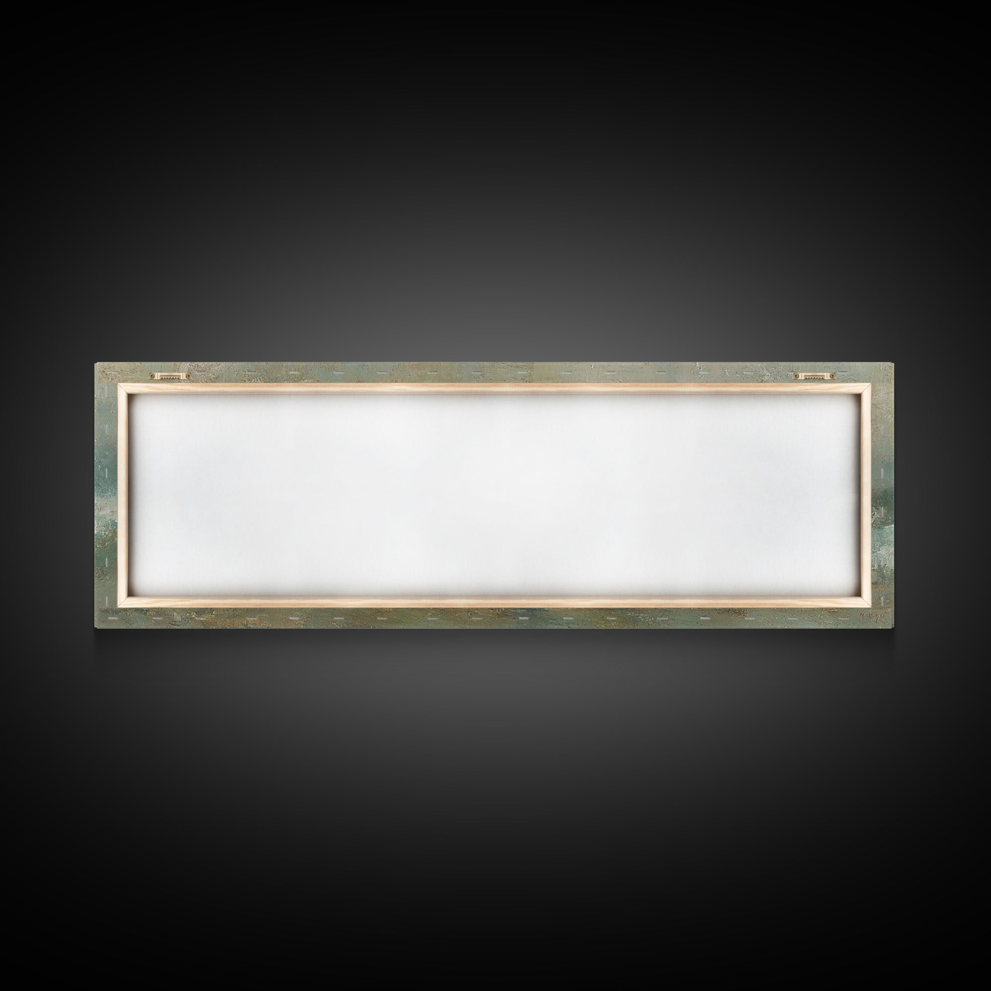 Holy Wonder, Framed Canvas Print, Panoramic Frame, Christian Wall Art, Jesus Painting, Christian Art Print, Christian Christmas Art