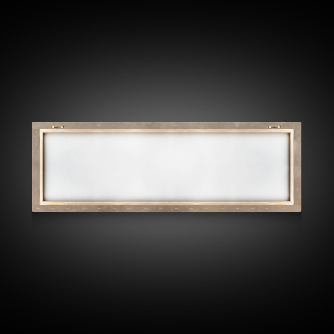 Glory In Motion | Framed Canvas Print | Panoramic Art | Christian Wall Art | Jesus Painting | Christian Christmas Art | Christian Decor