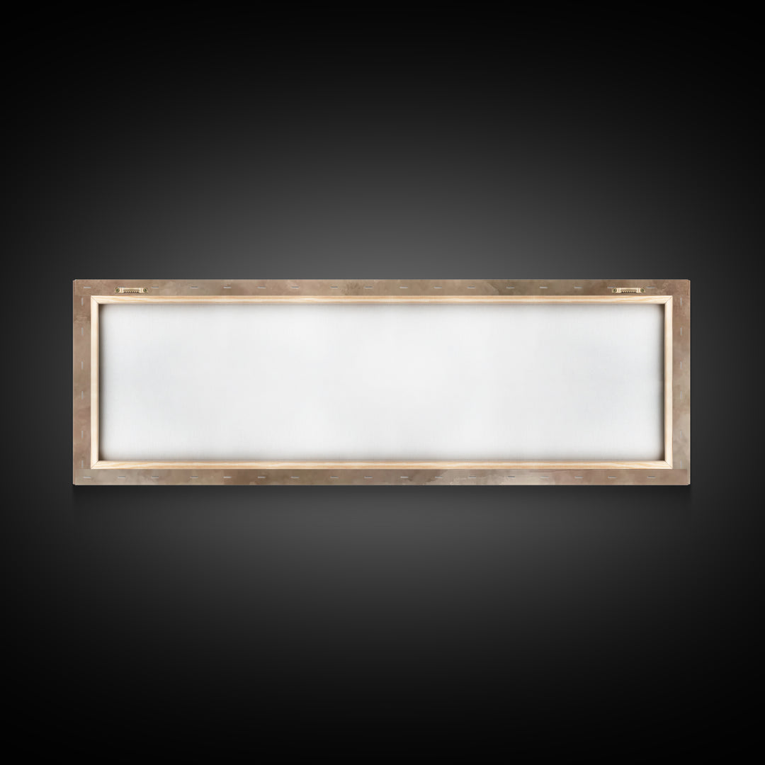 Path Of Mercy – Framed Canvas Print – Panoramic Print – Christian Art – Jesus Painting – Modern Christian Art – Christian Wall Art