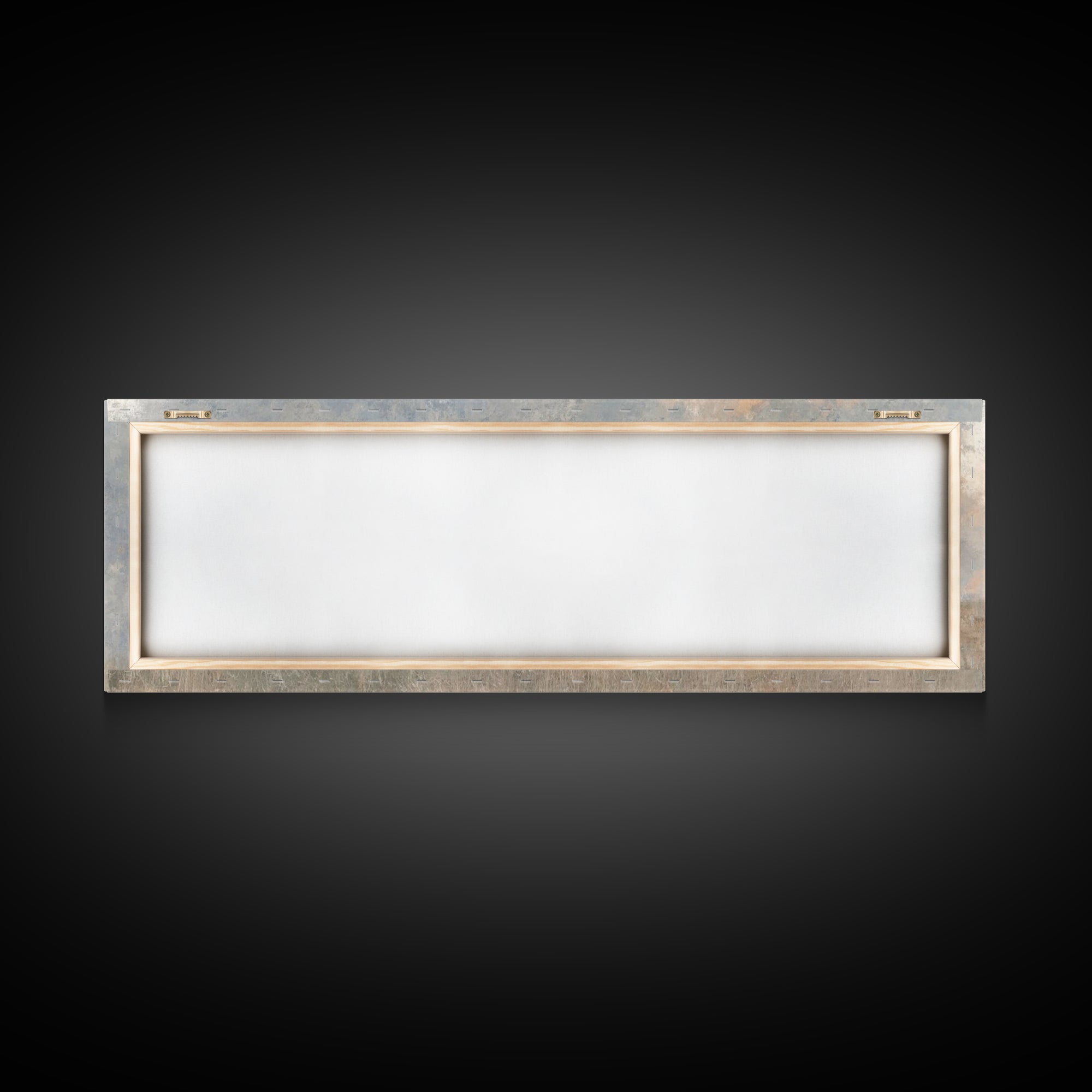 Quiet Salvation – Framed Canvas Print – Panoramic Wall Art – Christian Art – Jesus Painting – Minimalist Christian Art – Christian Decor