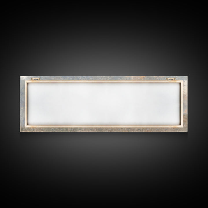 Quiet Salvation – Framed Canvas Print – Panoramic Wall Art – Christian Art – Jesus Painting – Minimalist Christian Art – Christian Decor