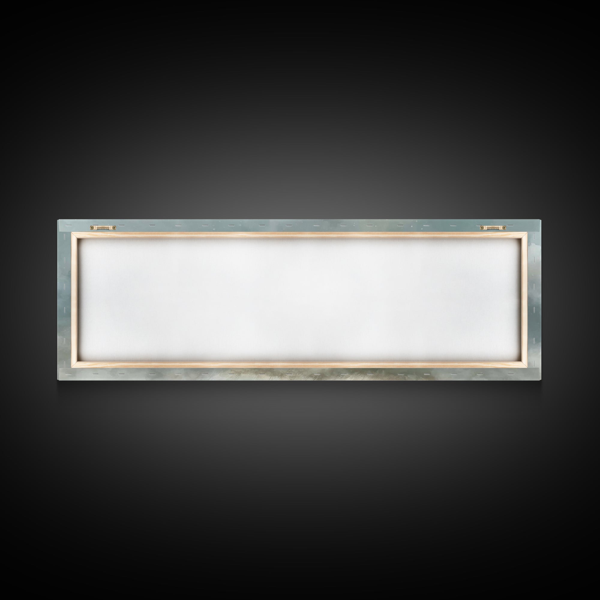 Burden Of Love | Framed Canvas Print | Christian Art Work | Jesus Painting | Panoramic Painting | Large Christian Art | Christian Decor