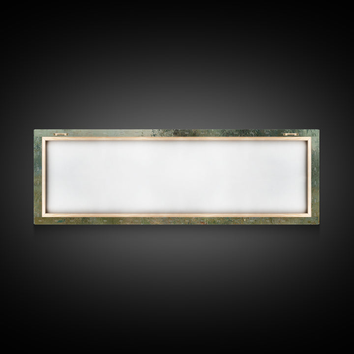 Quiet Steps Home – Framed Canvas Print – Christian Art Canvas – Jesus Painting – Panoramic Frame – Christian Wall Art – Christian Gift