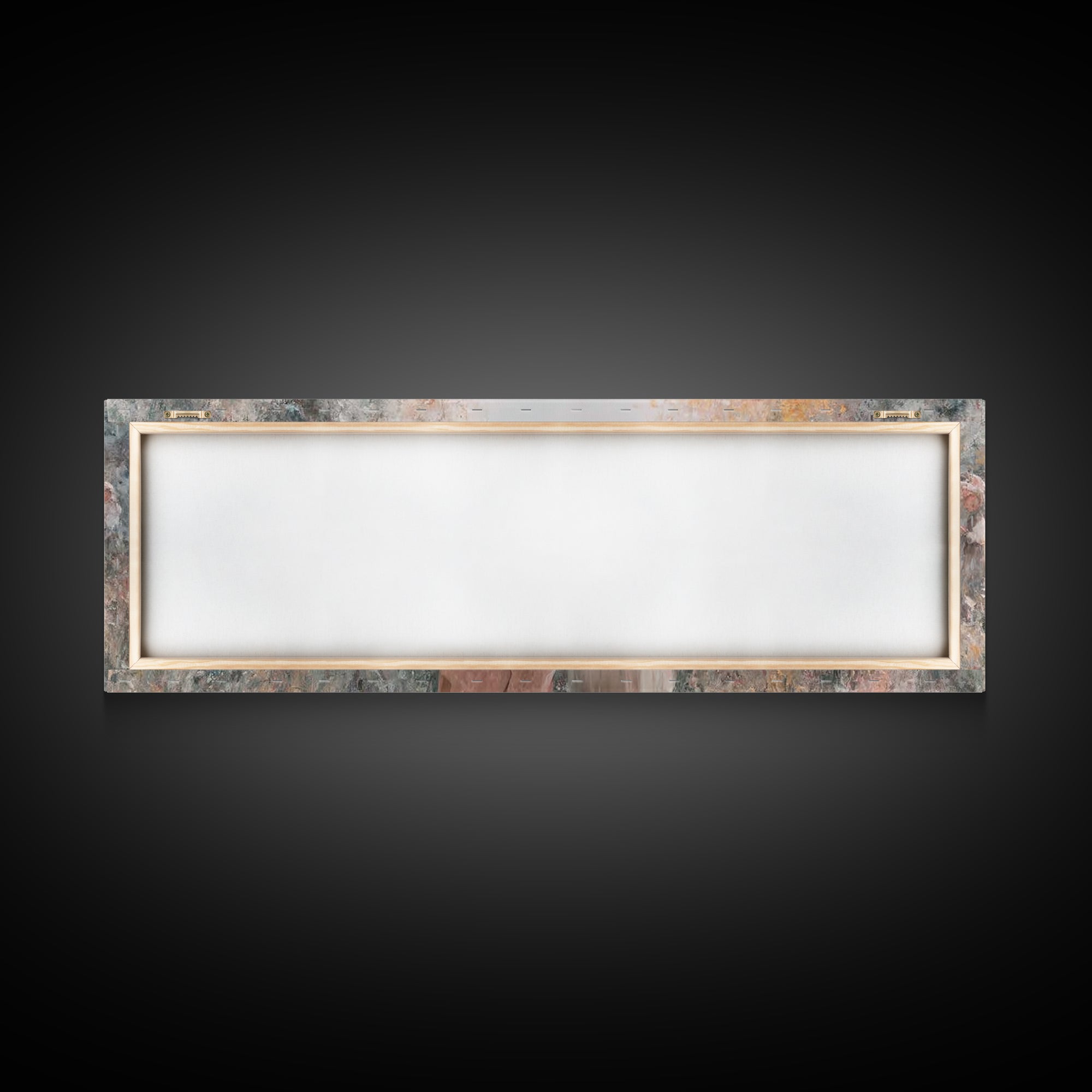Fields Of Mercy – Framed Canvas Print – Christian Wall Art – Jesus Painting – Panoramic Art – Christian Art Canvas – Christian Decor