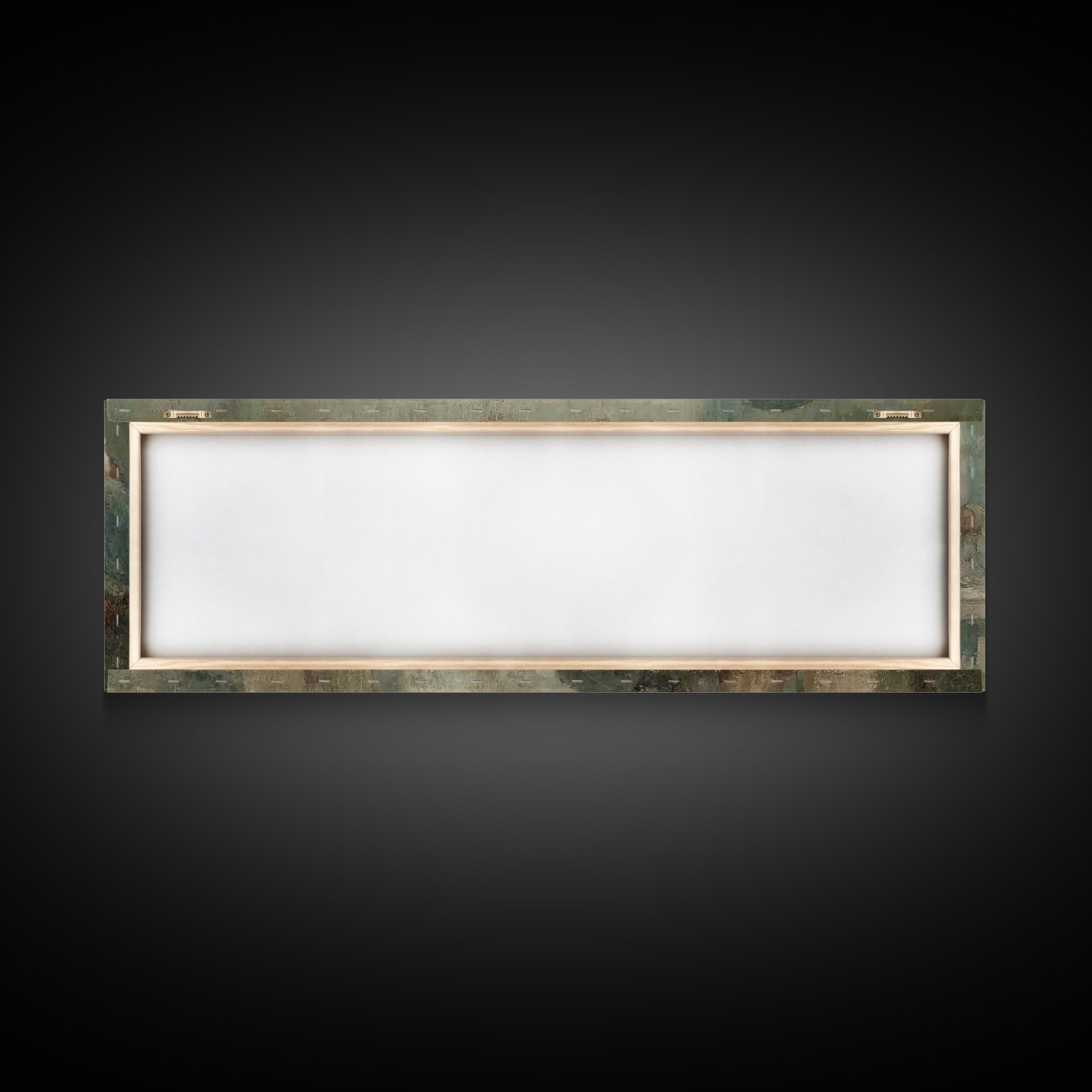 Healing Grace Path, Framed Canvas Print, Christian Art Print, Jesus Painting, Panoramic Art, Christian Wall Art, Christian Decor