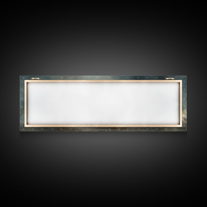Lantern Of Hope | Framed Canvas Print | Jesus Canvas Art | Panoramic Art | Christian Wall Art | Christian Art Canvas | Christian Decoration