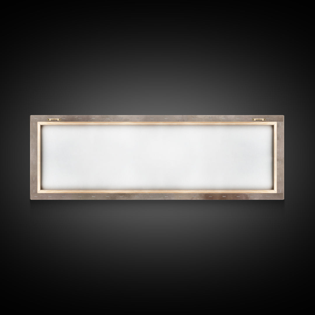 Guiding In Stillness – Framed Canvas Print – Christian Wall Art – Jesus Art Canvas – Panoramic Painting – Christian Decor – Christian Gift