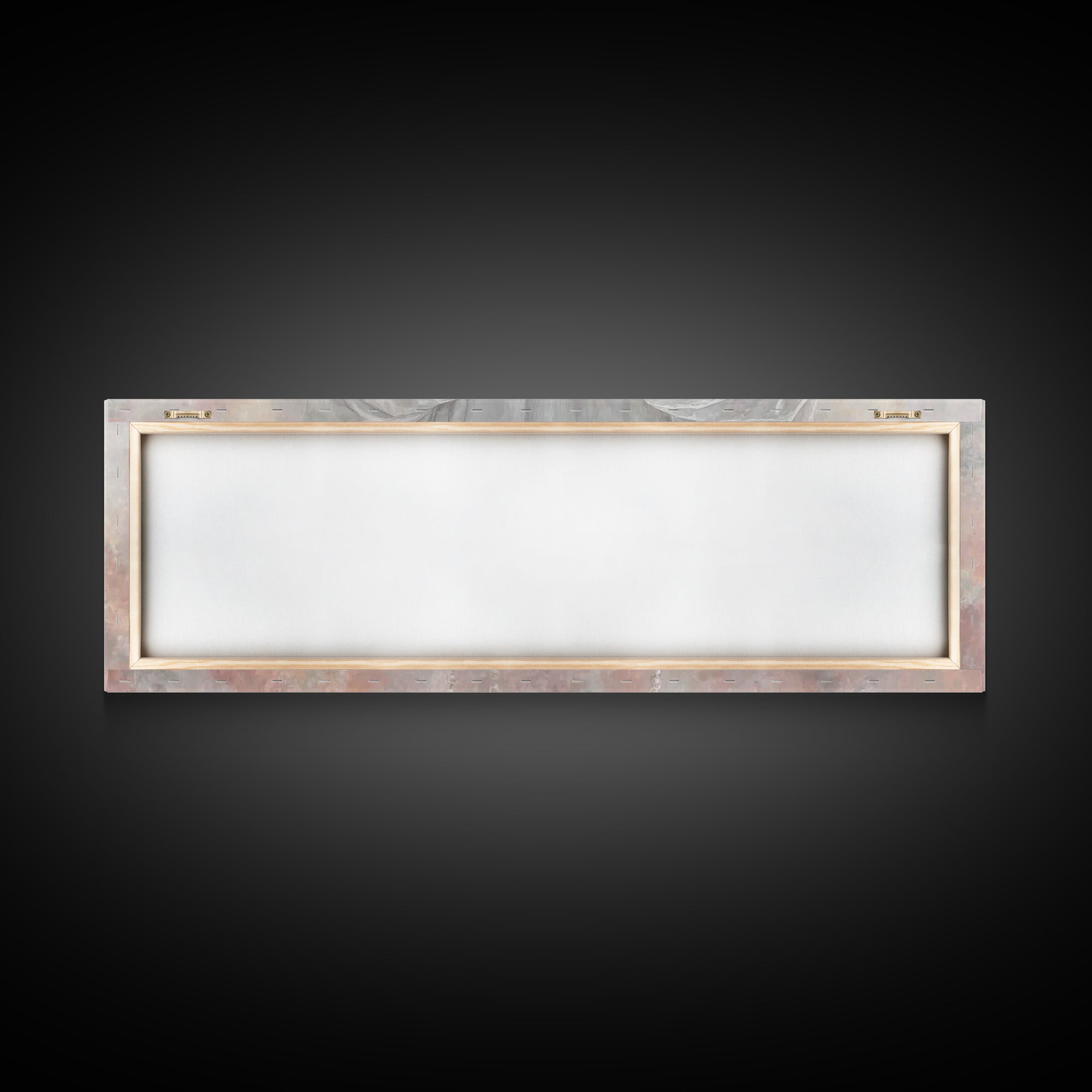 Mercy In Offering | Framed Canvas Print | Christian Wall Art | Christian Art Canvas | Panoramic Wall Art | Jesus Painting | Christmas Art