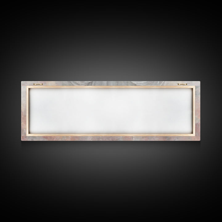 Mercy In Offering | Framed Canvas Print | Christian Wall Art | Christian Art Canvas | Panoramic Wall Art | Jesus Painting | Christmas Art