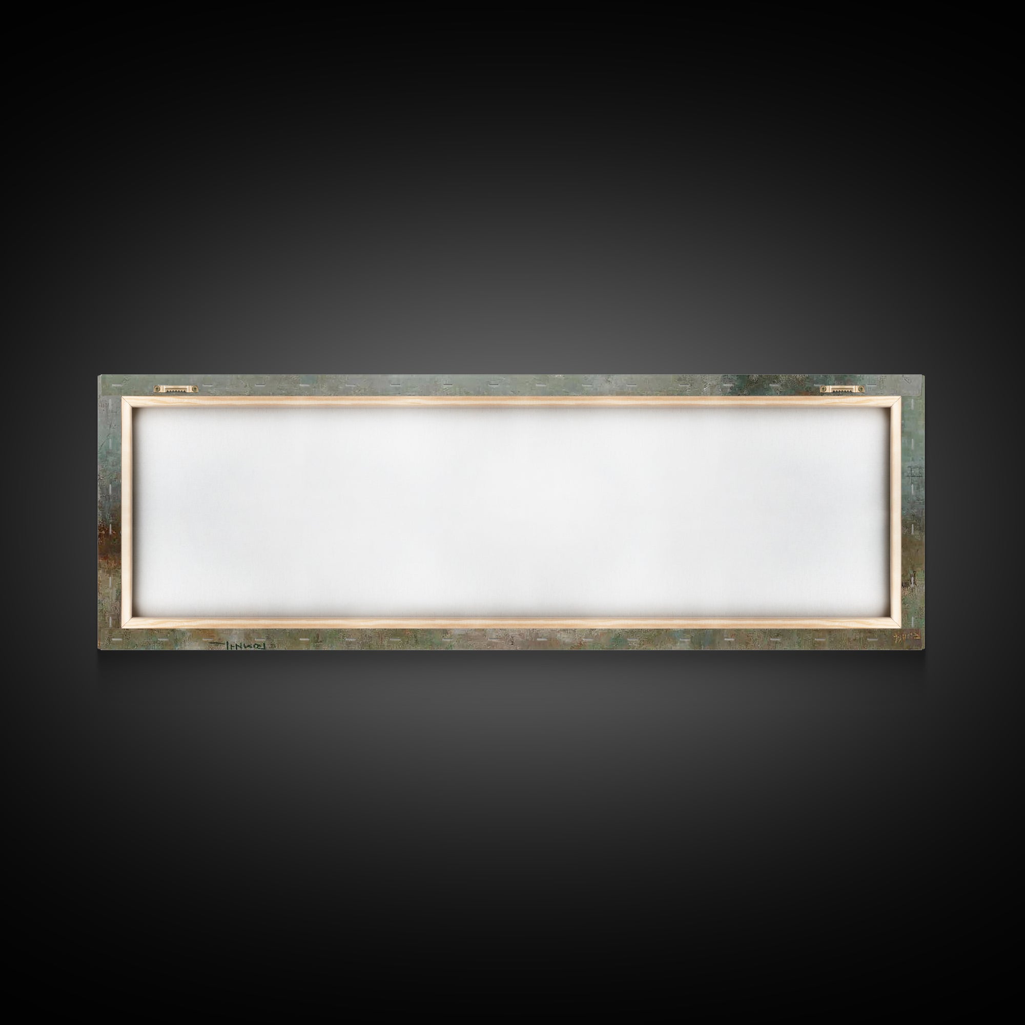 Dawn Of Peace – Framed Canvas Print – Christian Art – Jesus Painting – Panoramic Art – Christian Canvas – Vintage Christian Art
