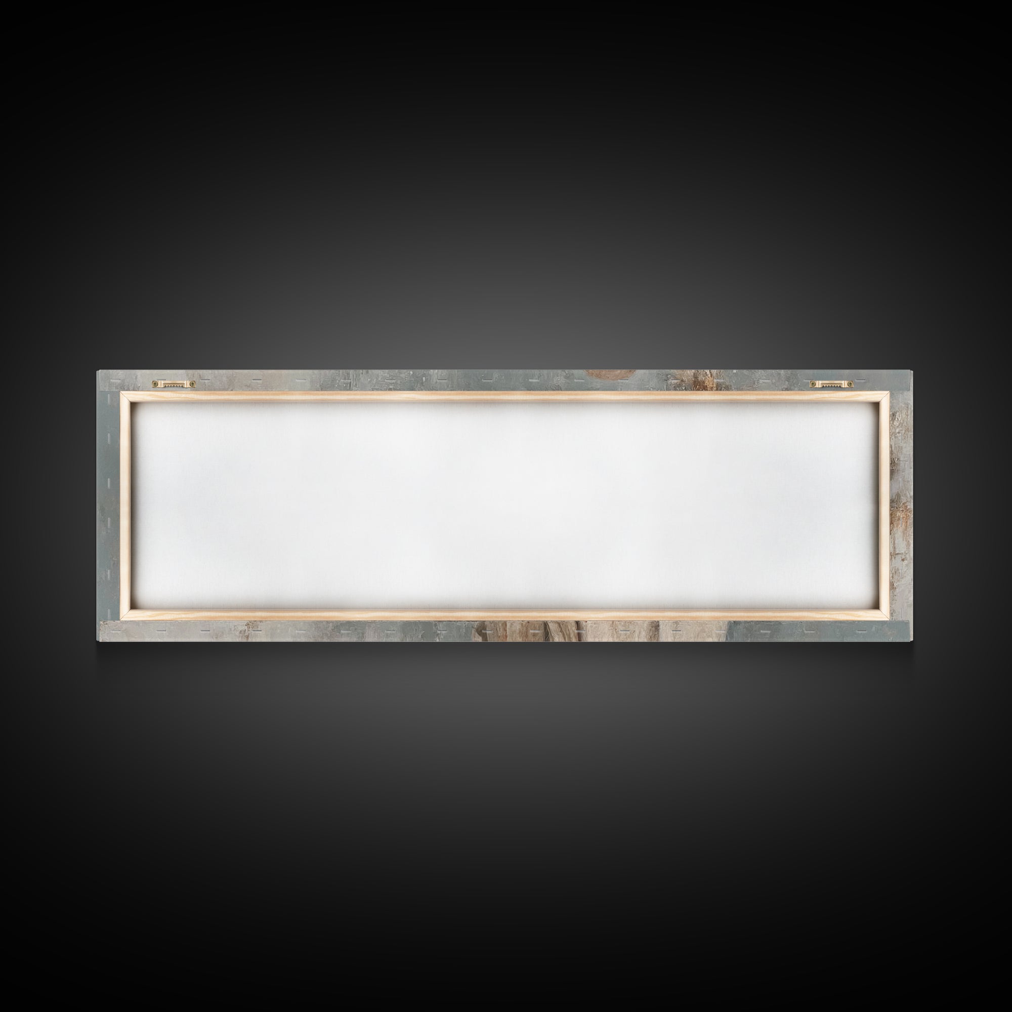 Guiding Lantern Light – Framed Canvas Print – Panoramic Art – Christian Wall Art – Jesus Painting – Christian Art Canvas – Christian Decor