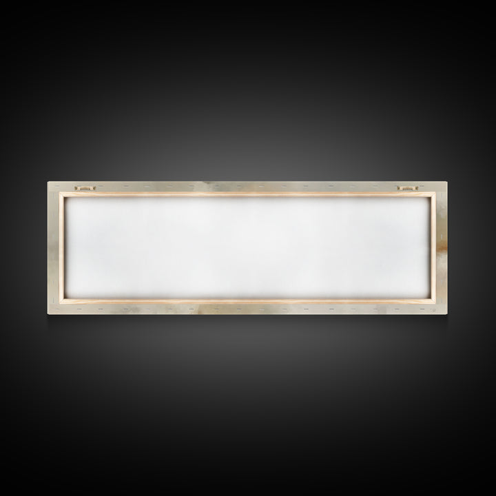 Lamb Of Comfort | Framed Canvas Print | Panoramic Painting | Christian Art Canvas | Jesus Painting | Christian Wall Art | Christian Gift