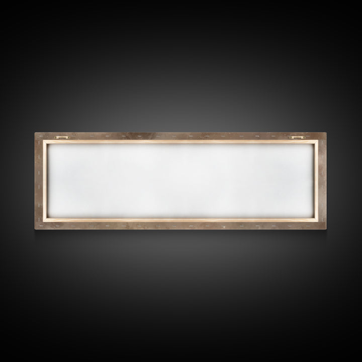 Blessed Night Lamb | Framed Canvas Print | Panoramic Art | Christian Art Print | Jesus Painting Canvas | Christian Wall Art | Christian Dec