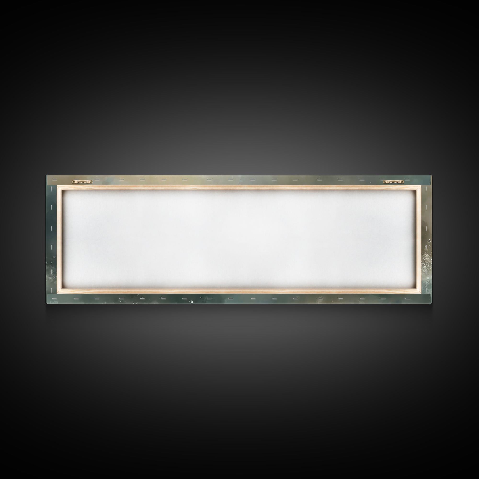 Heavenly Waters – Framed Canvas Print – Christian Wall Art – Jesus Painting – Panoramic Art – Christian Art Canvas – Christian Decor