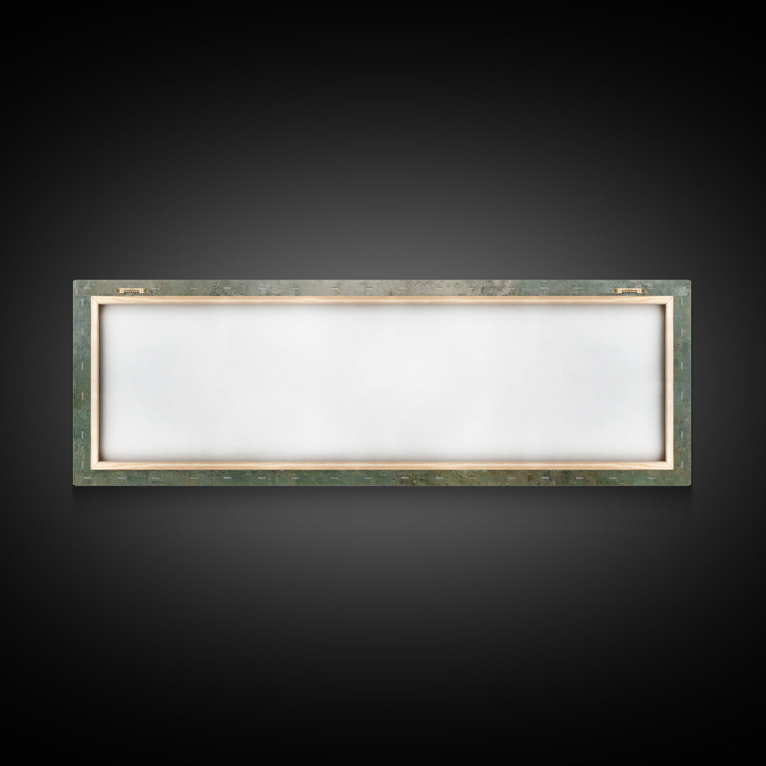 Redeeming Reach, Framed Canvas Print, Jesus Painting, Panoramic Wall Art, Christian Art Canvas, Christian Wall Art, Christian Gift Ideas