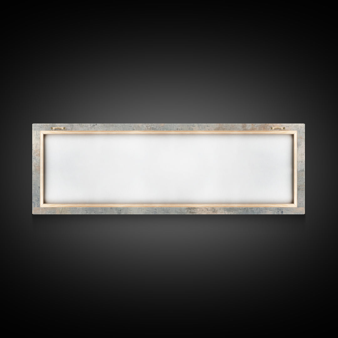 Guiding Hand – Framed Canvas Print – Jesus Painting – Christian Wall Art – Panoramic Painting – Christian Art Canvas – Christian Gift