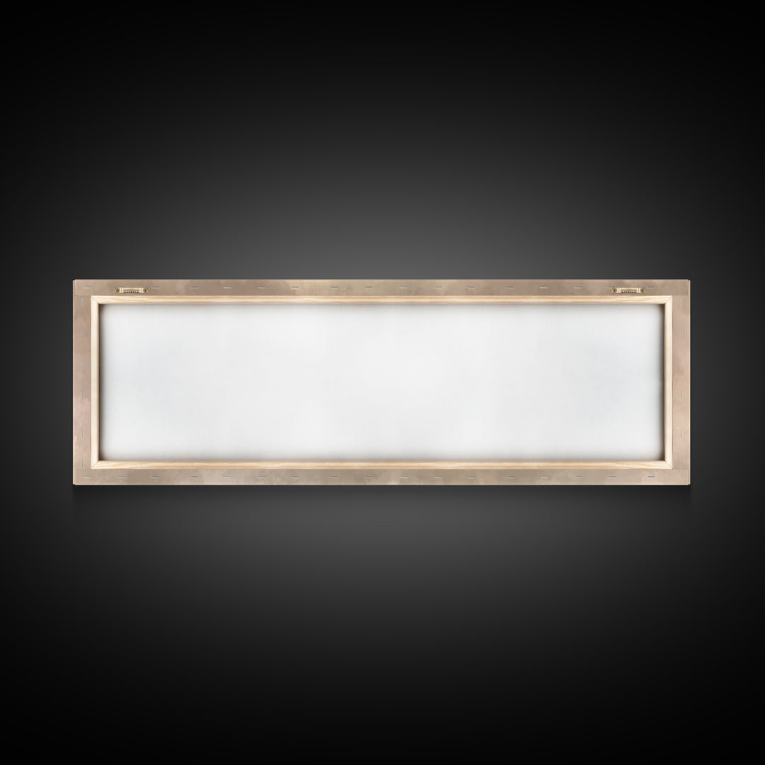 Graceful Rescue, Framed Canvas Print, Panoramic Frame, Christian Art Canvas, Jesus Painting, Christian Decor, Christian Wall Art
