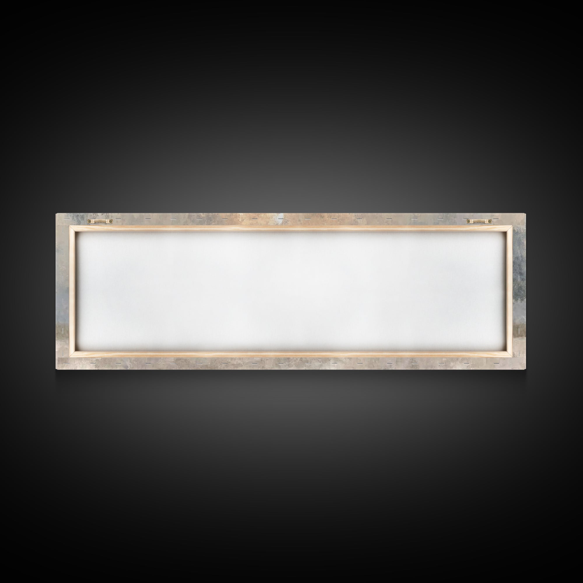 Midnight Prayer | Framed Canvas Print | Christian Wall Art | Jesus Painting | Panoramic Art | Christian Art Canvas | Subtle Christian Art