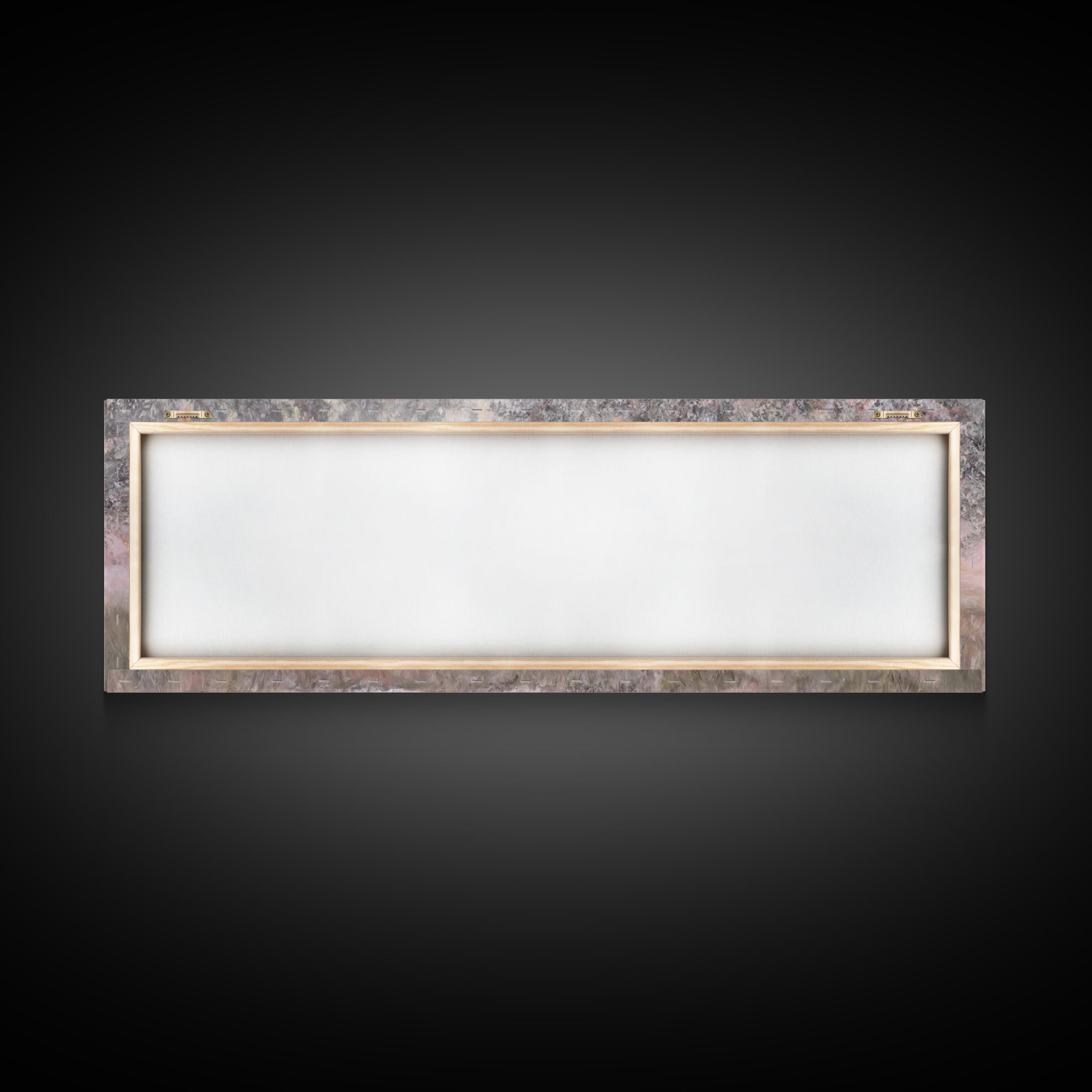 Quiet Devotion, Framed Canvas Print, Christian Art Canvas, Panoramic Painting, Jesus Painting, Christian Wall Art, Modern Christian Art