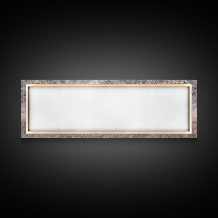 Quiet Devotion, Framed Canvas Print, Christian Art Canvas, Panoramic Painting, Jesus Painting, Christian Wall Art, Modern Christian Art