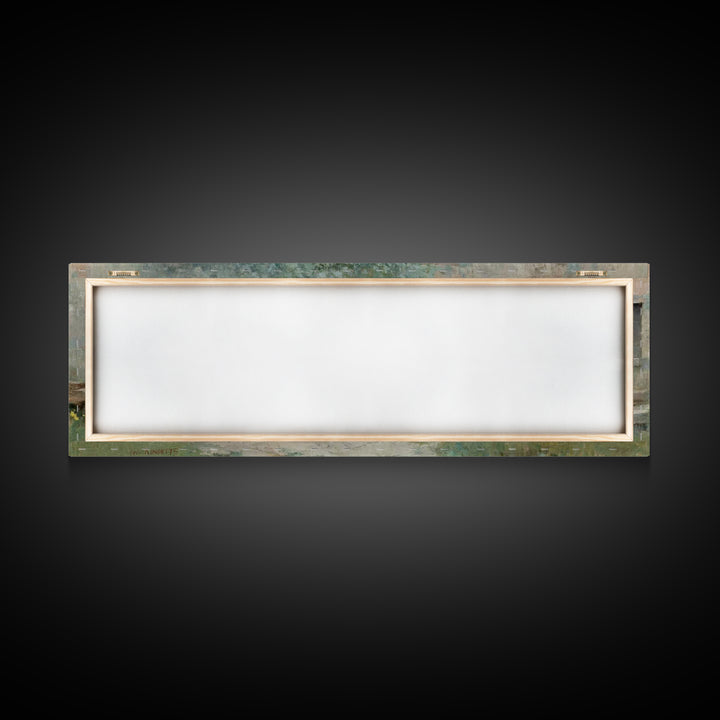 Doorway Of Grace – Framed Canvas Print – Christian Art – Jesus Painting – Panoramic Art – Christian Decor – Christian Gift – Large Christia