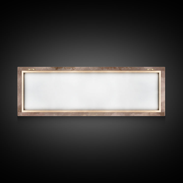 Autumn At The Door – Framed Canvas Print – Christian Art – Jesus Painting – Panoramic Art – Christian Decor – Christian Gift – Large Christ