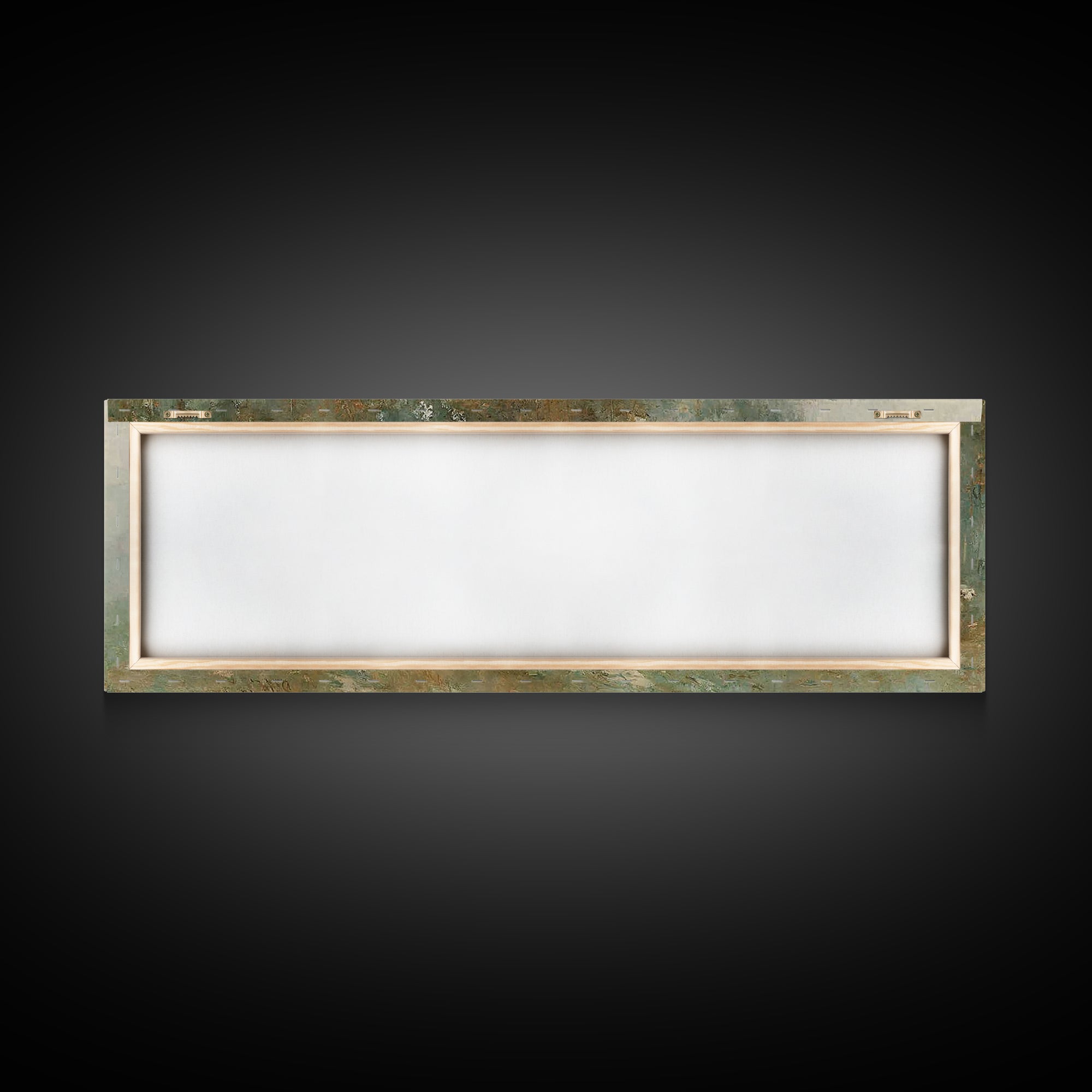 Gentle Shepherd Path – Framed Canvas Print – Panoramic Art – Christian Wall Art – Christian Art Canvas – Jesus Painting – Christmas Art