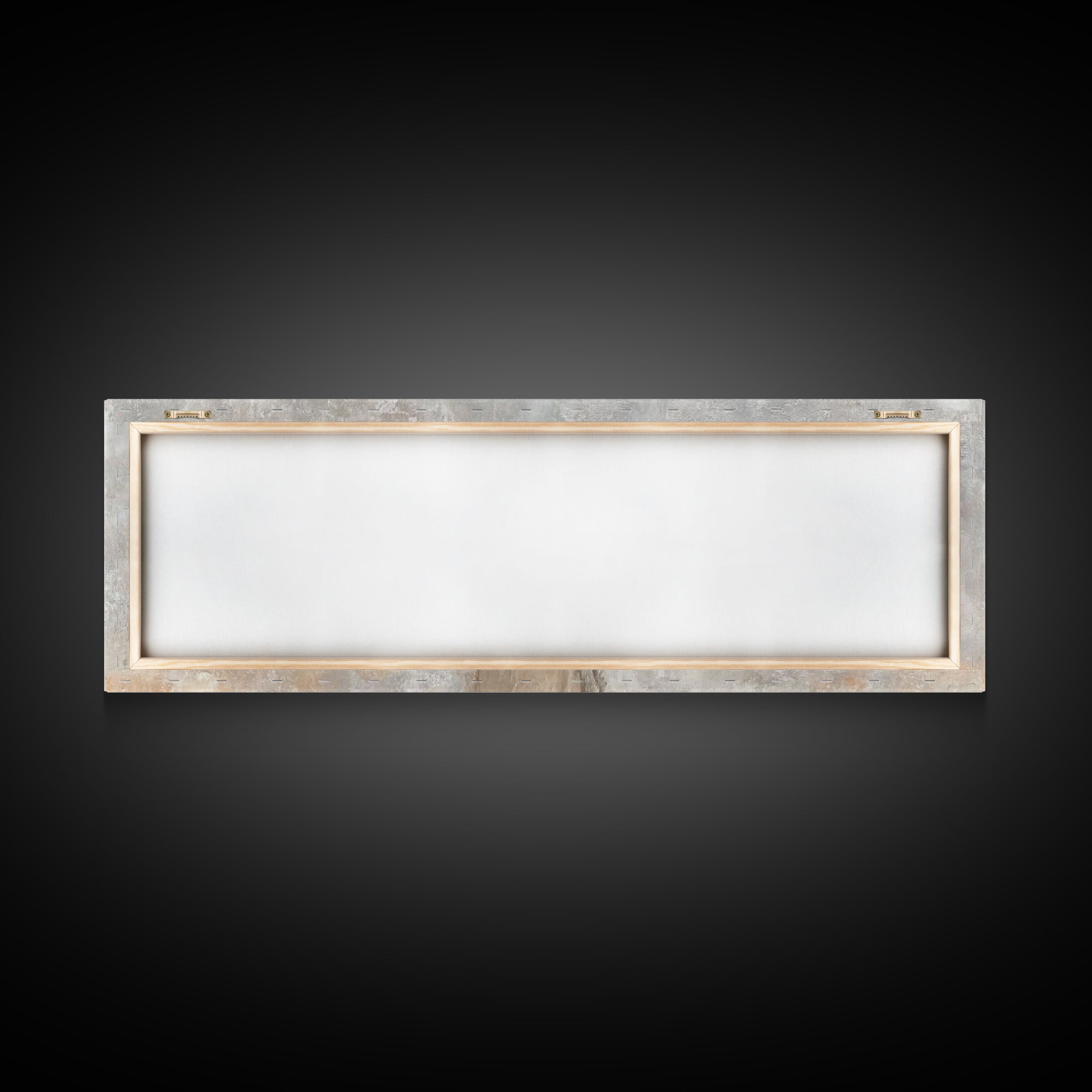 Lamb Of Comfort – Framed Canvas Print – Panoramic Wall Art – Jesus Christmas Art – Christian Art Print – Christmas Canvas Wall Art – Christ