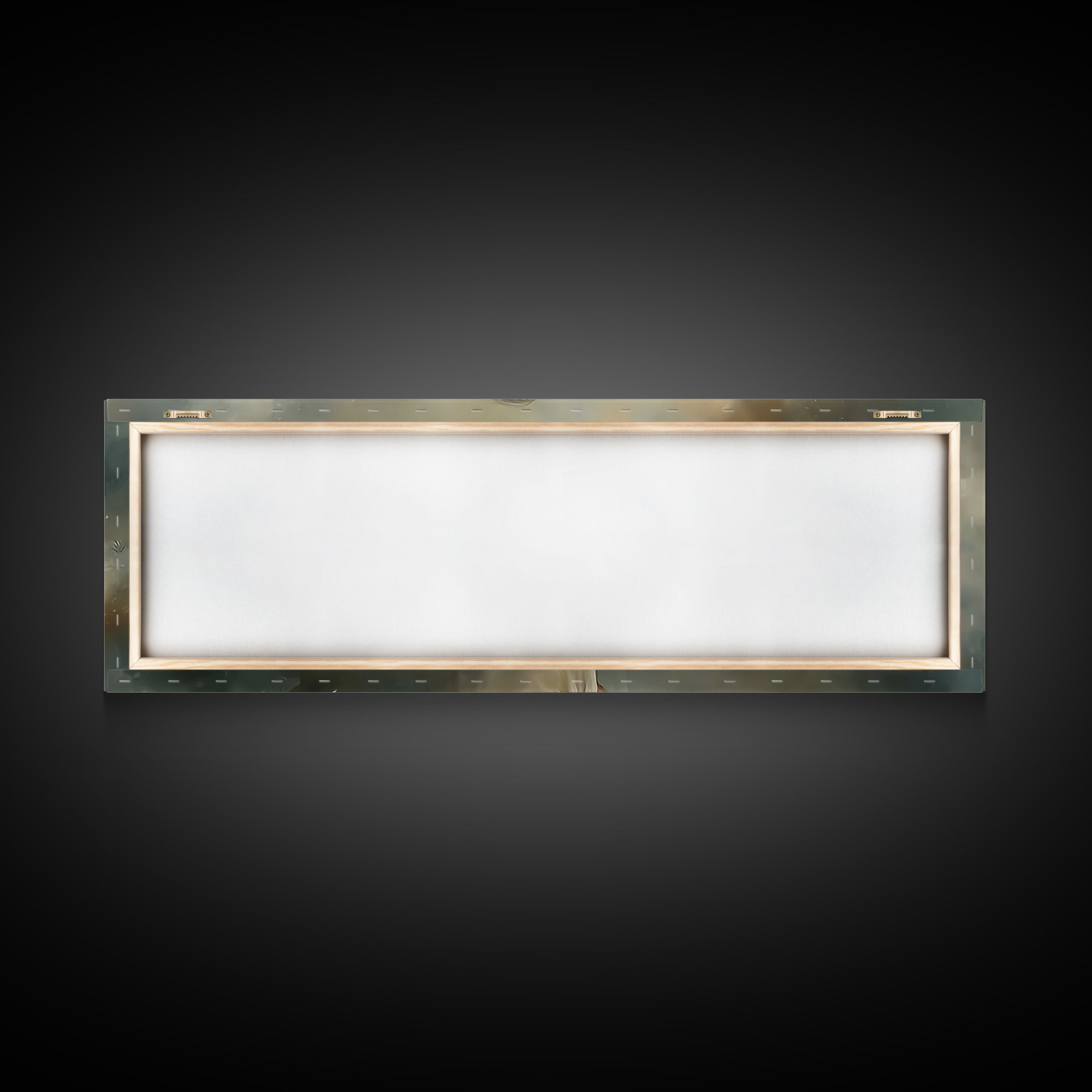 Heaven’s Gentle Care, Framed Canvas Print, Panoramic Painting, Jesus Canvas Art, Christian Wall Art, Christmas Art Prints, Subtle Christian