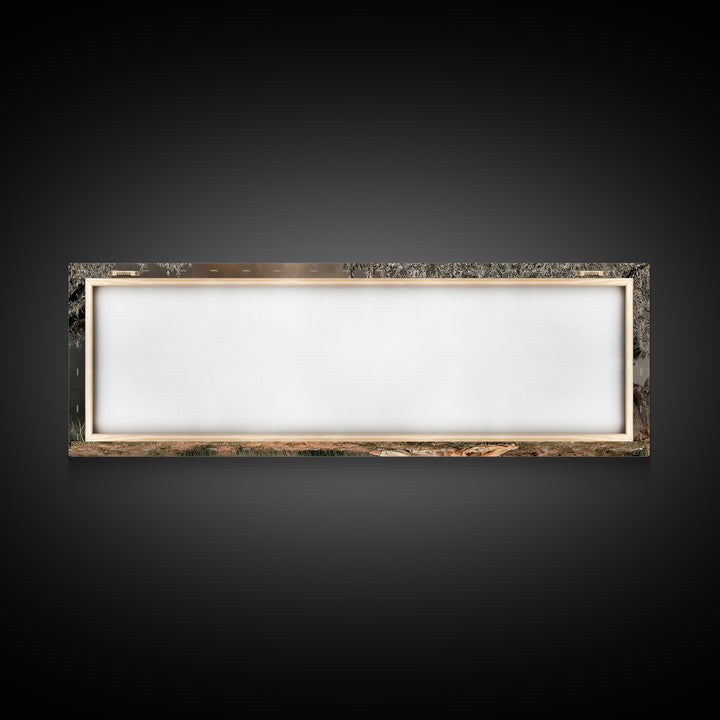Moonlit Garden Prayer, Framed Canvas Print, Panoramic Painting, Jesus Painting Canvas, Christian Art Canvas, Christian Wall Art, Christmas