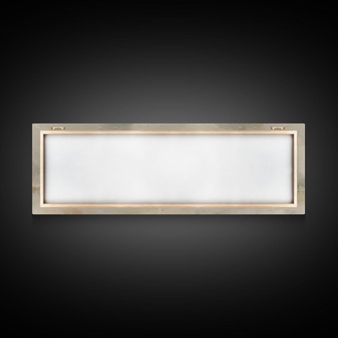 Light Of Renewal | Framed Canvas Print | Panoramic Print | Christian Wall Art | Christian Art Canvas | Christmas Art | Jesus Painting
