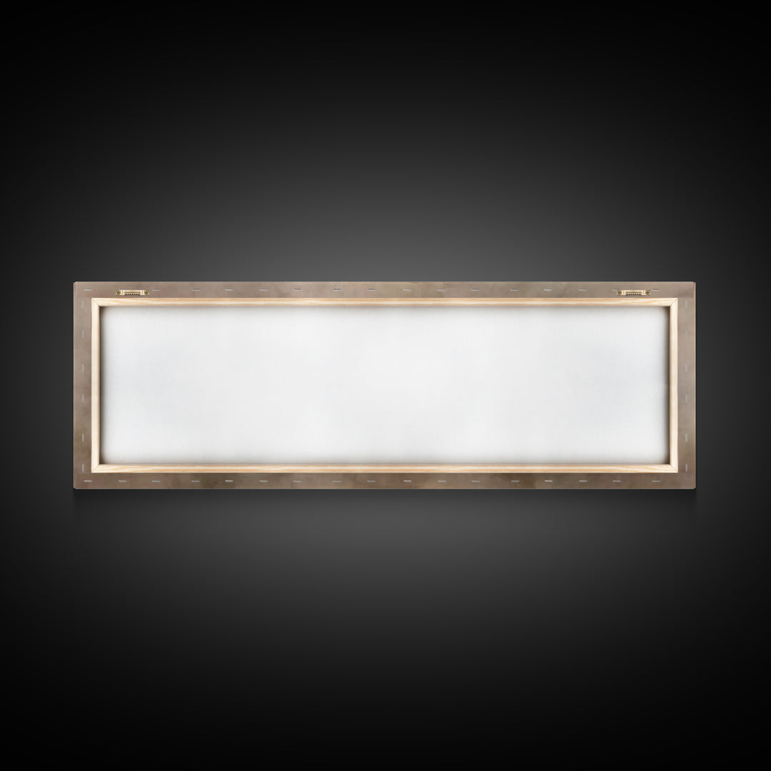 Resurrection Stone Gate | Framed Canvas Print | Panoramic Art | Christian Art Canvas | Christian Painting | Jesus Painting | Christmas Art