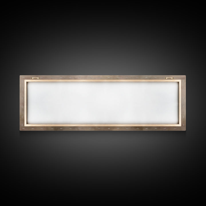 Resurrection Stone Gate | Framed Canvas Print | Panoramic Art | Christian Art Canvas | Christian Painting | Jesus Painting | Christmas Art