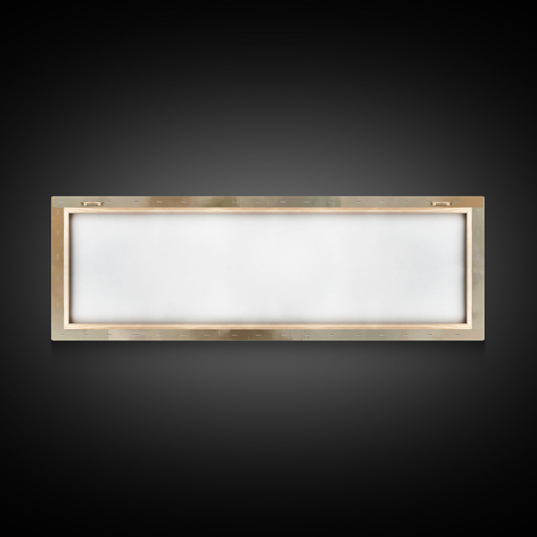 Hands Of Compassion | Framed Canvas Print | Christian Wall Art | Christian Art Canvas | Panoramic Art | Christian Painting | Jesus Canvas A