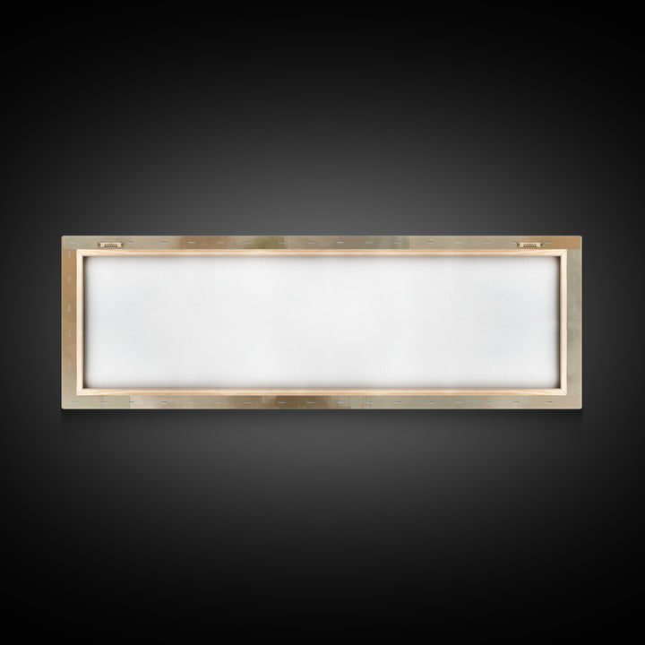 Hands Of Compassion | Framed Canvas Print | Christian Wall Art | Christian Art Canvas | Panoramic Art | Christian Painting | Jesus Canvas A