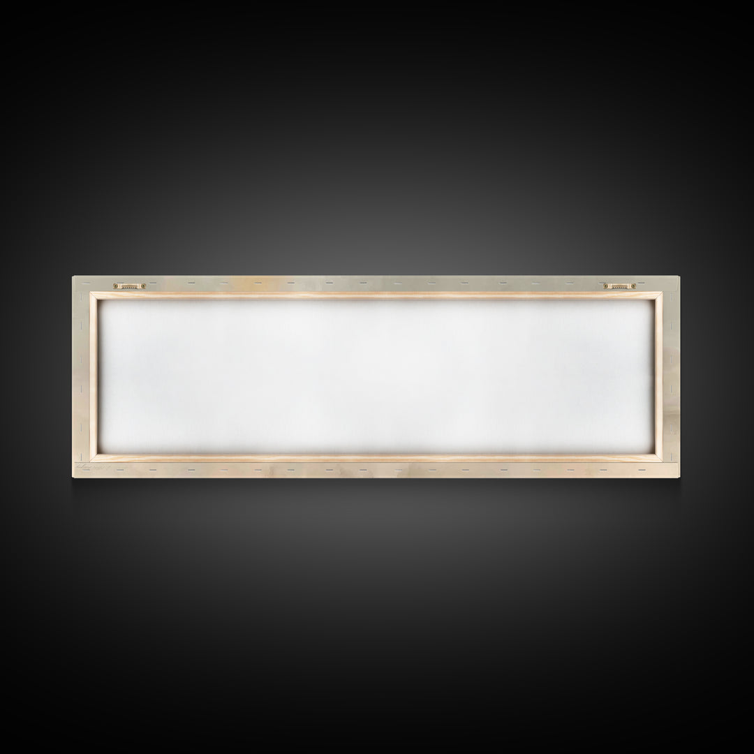 Gathered In Light – Framed Canvas Print – Panoramic Painting – Christian Art Canvas – Jesus Art Print – Christian Wall Art – Christian Deco