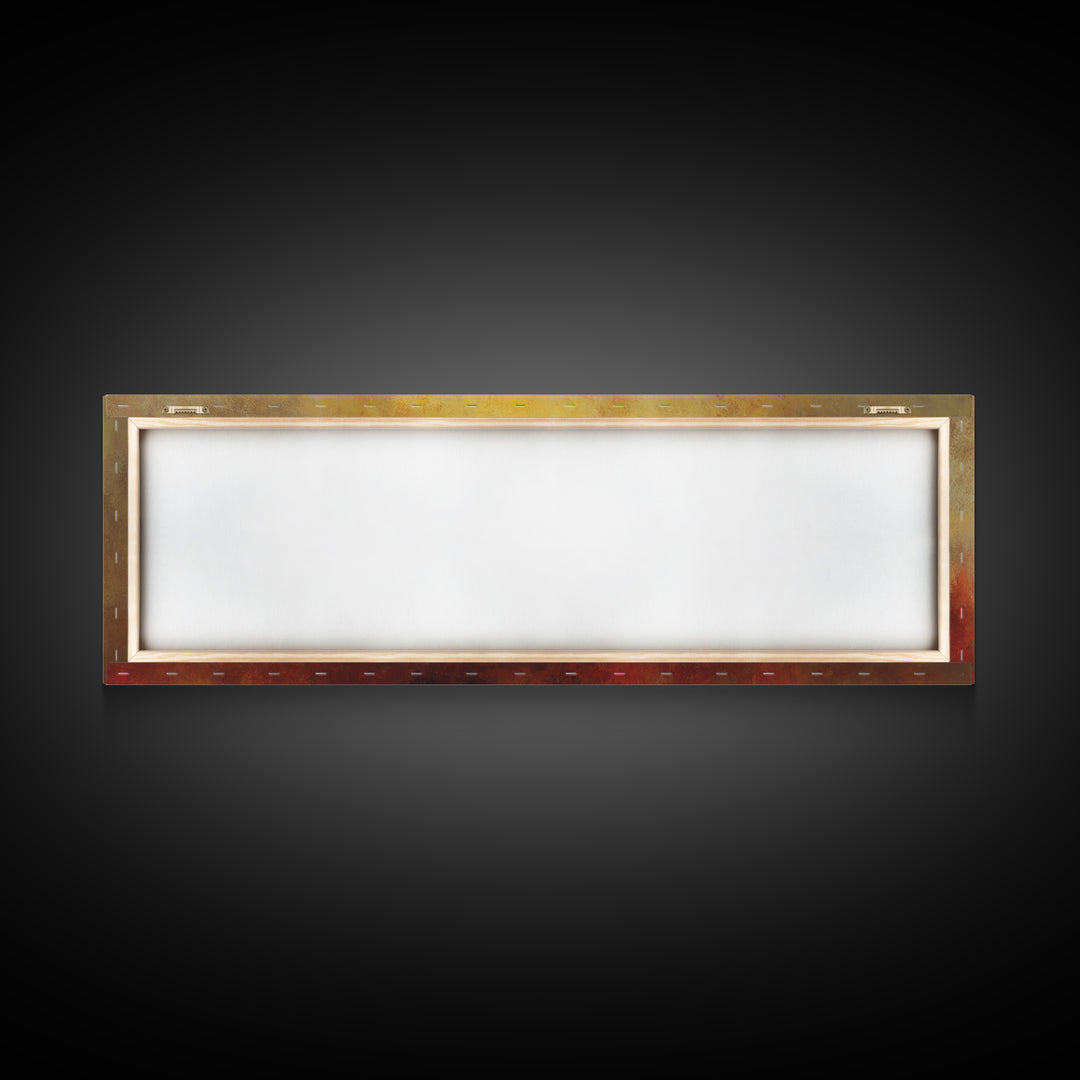 Supper Of Hope – Framed Canvas Print – Panoramic Art – Christian Painting – Christian Art Canvas – Jesus Wall Art – Christian Christmas Art
