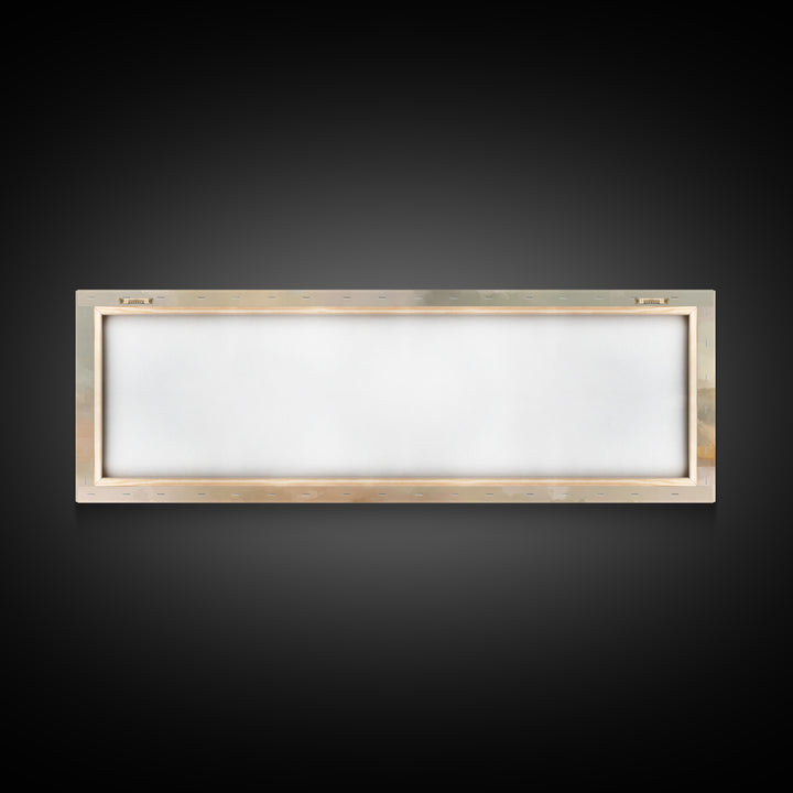 Living Water Meeting | Framed Canvas Print | Panoramic Wall Art | Christian Art Canvas | Christian Painting | Jesus Art Print | Christian D