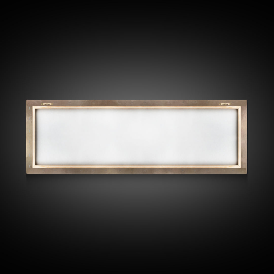 Sacrifice And Bloom, Framed Canvas Print, Christian Wall Art, Christian Art Canvas, Panoramic Wall Art, Christian Painting, Christian Art