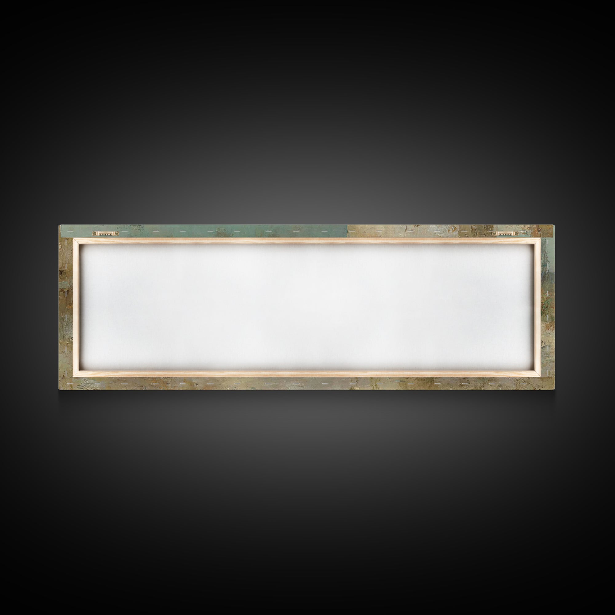 Desert Well Grace - Framed Canvas Print - Christian Wall Art - Jesus Painting - Panoramic Art - Christian Decor - Christian Art Canvas