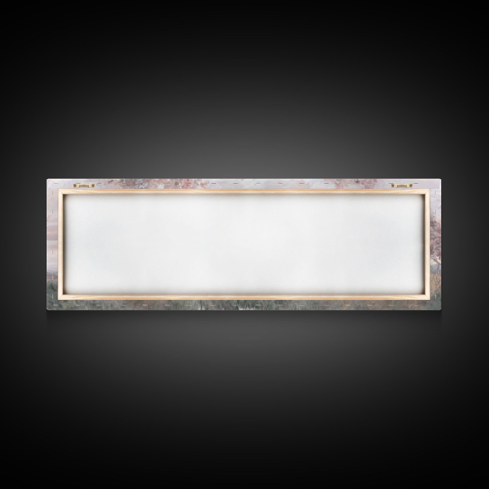 Sunrise Shepherd Calm | Framed Canvas Print | Panoramic Wall Art | Christian Art Canvas | Jesus Painting | Christian Art | Christian Gift