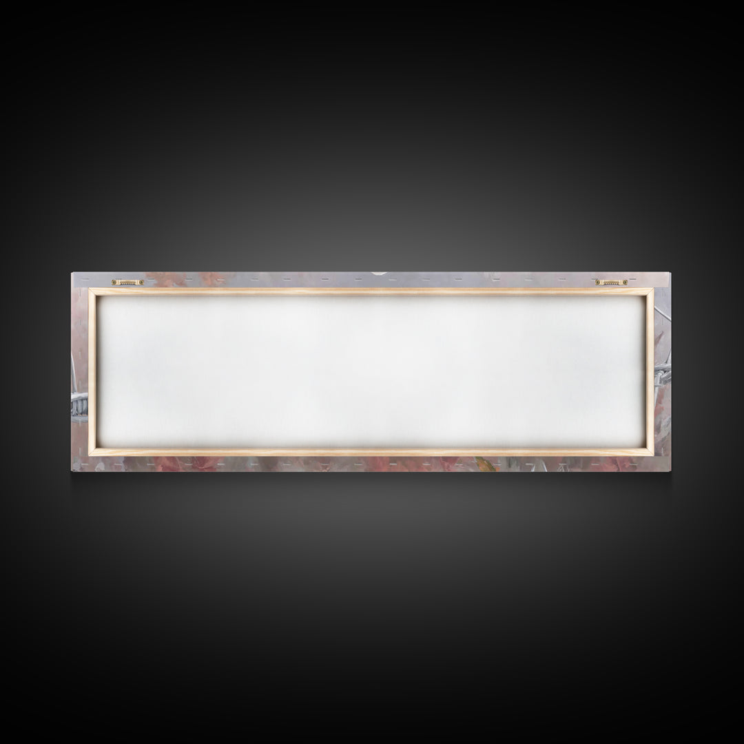 Thorns Of Grace | Framed Canvas Print | Christian Art | Christian Wall Art | Panoramic Art | Christian Painting | Christian Art Canvas
