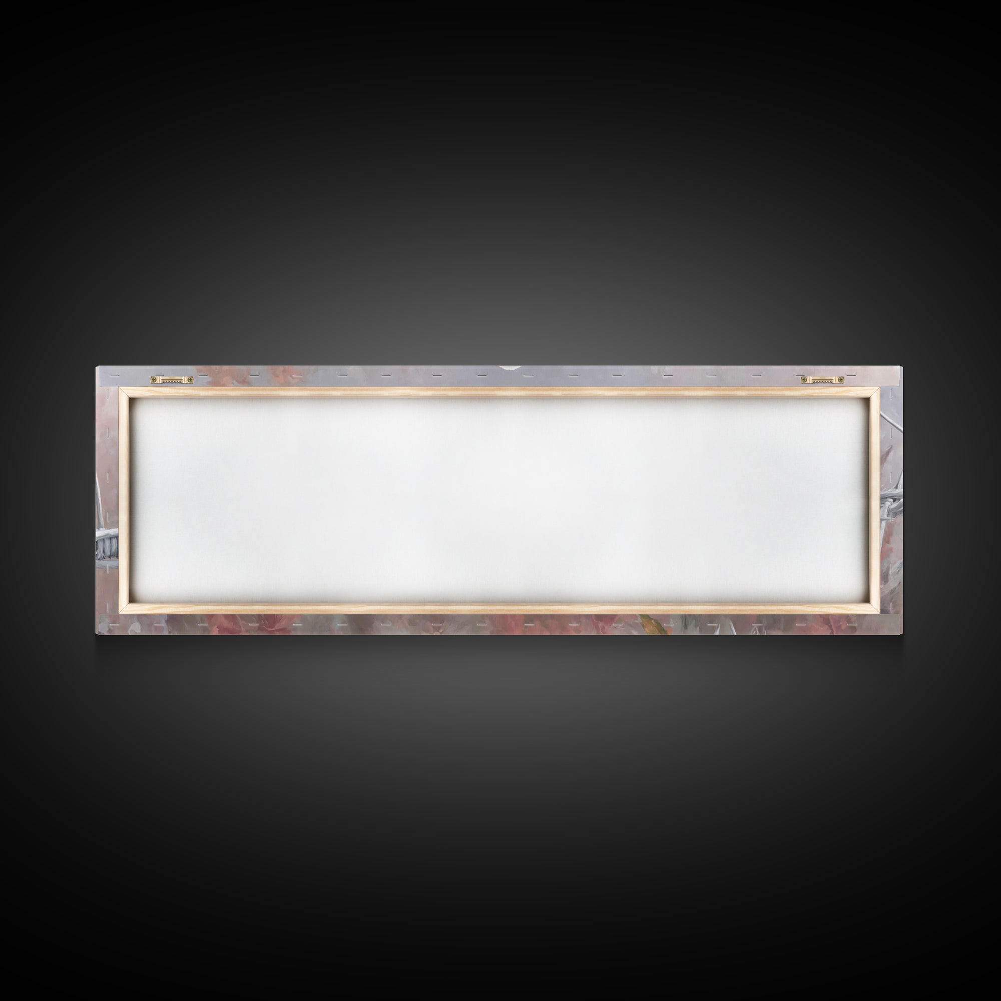 Thorns Of Grace | Framed Canvas Print | Christian Art | Christian Wall Art | Panoramic Art | Christian Painting | Christian Art Canvas