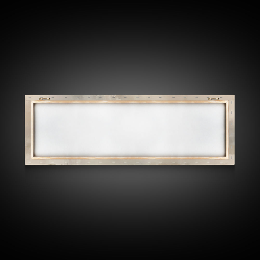 The Shepherd’s Calm – Framed Canvas Print – Christian Wall Art – Jesus Painting – Panoramic Art – Christian Art Canvas – Christian Christma