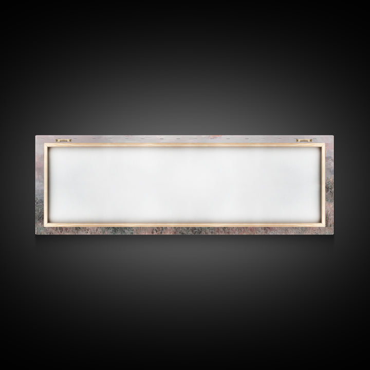Radiant Dawn Blessing, Framed Canvas Print, Christian Wall Art, Jesus Painting, Panoramic Wall Art, Christian Art Canvas, Christmas Art Pri