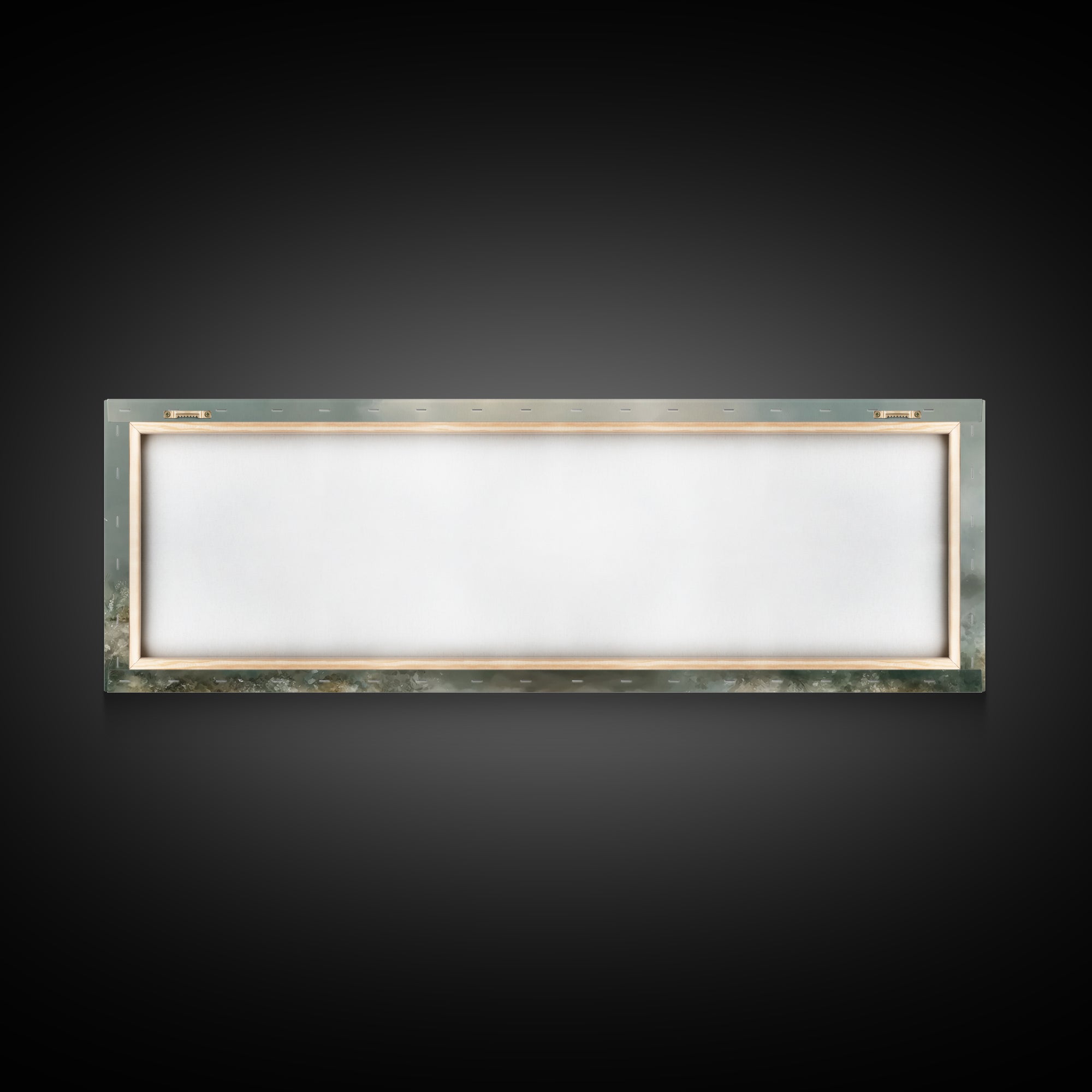 Hills of Consolation | Framed Canvas Print | Christian Wall Art | Jesus Painting | Panoramic Painting | Christian Art Canvas | Christian Ch