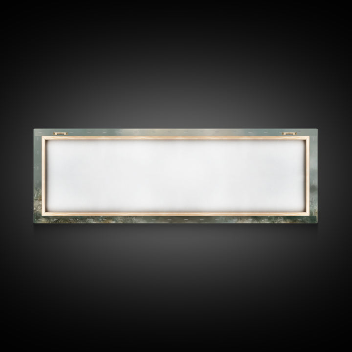 Hills of Consolation | Framed Canvas Print | Christian Wall Art | Jesus Painting | Panoramic Painting | Christian Art Canvas | Christian Ch