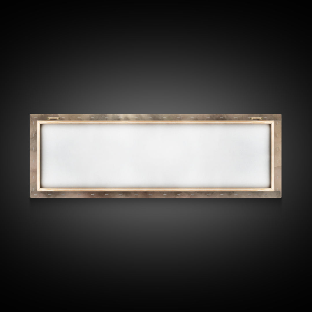 Ascension Glory – Framed Canvas Print – Christian Wall Art – Jesus Painting – Panoramic Art – Christian Art Canvas – Christian Christmas De