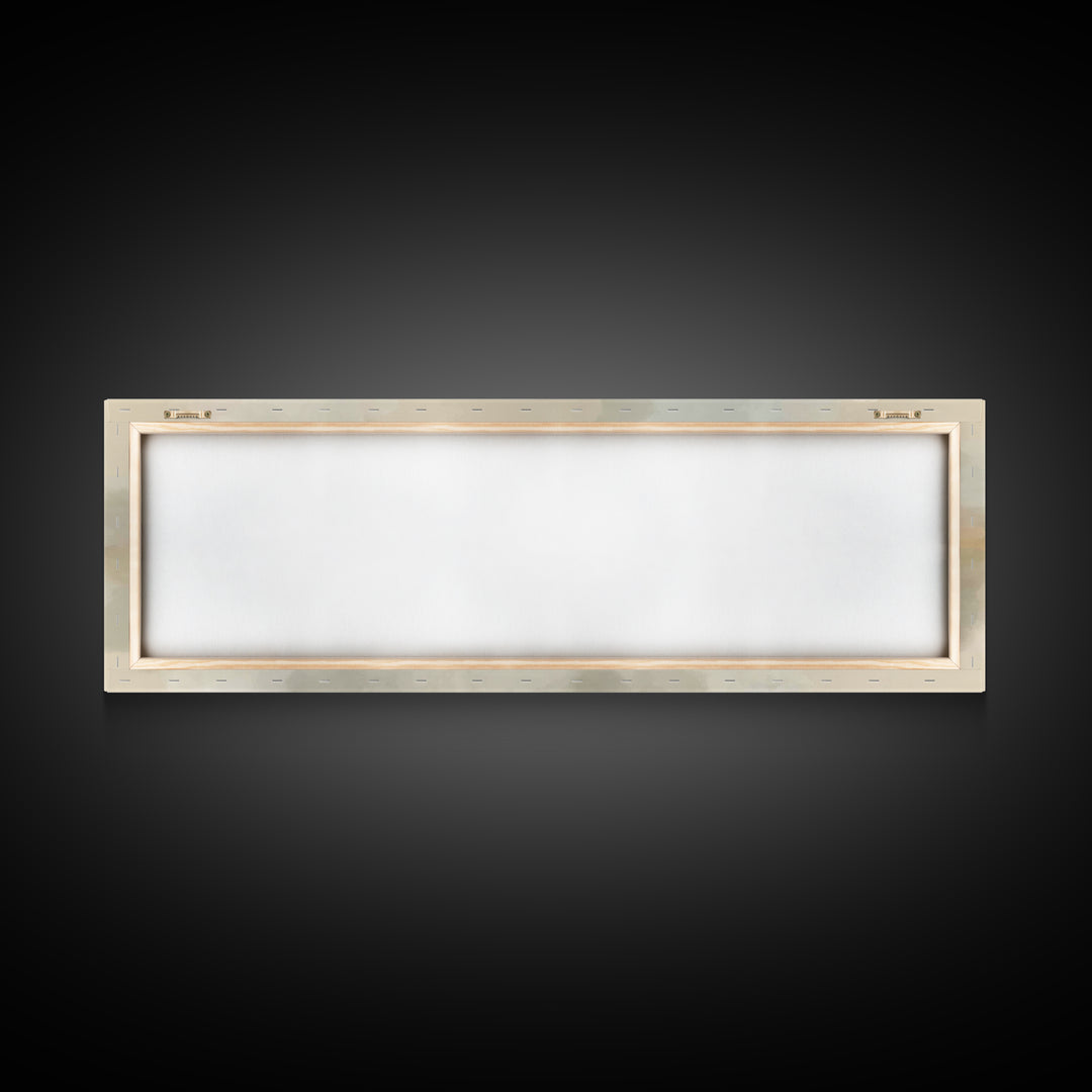 Clouds of Majesty | Framed Canvas Print | Christian Wall Art | Jesus Painting | Panoramic Wall Art | Christian Art Canvas | Vintage Christi